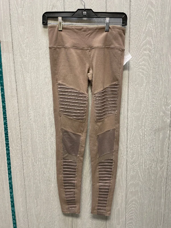 Athletic Leggings By Alo In Brown, Size: S