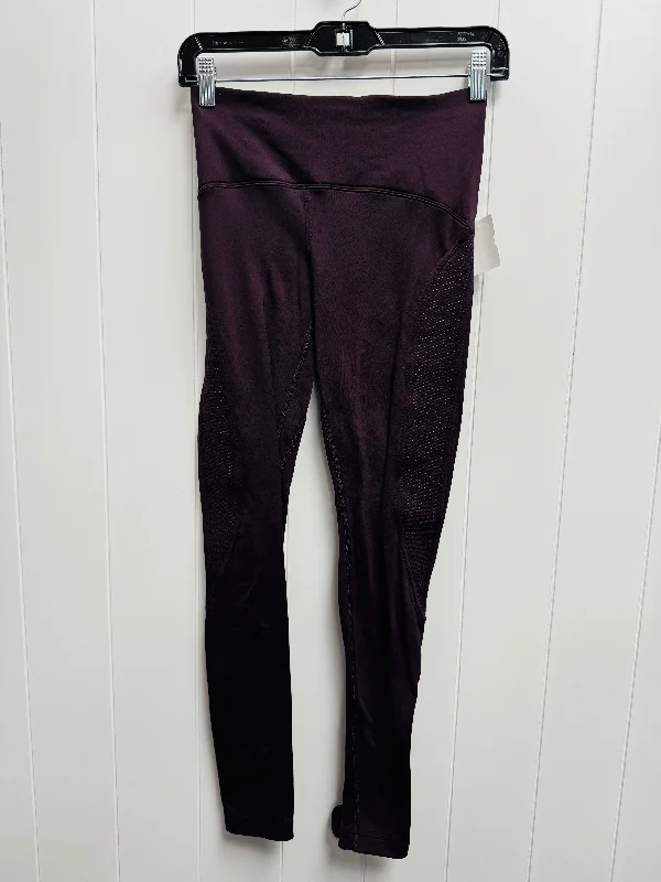 Athletic Leggings By Lululemon In Purple, Size: S