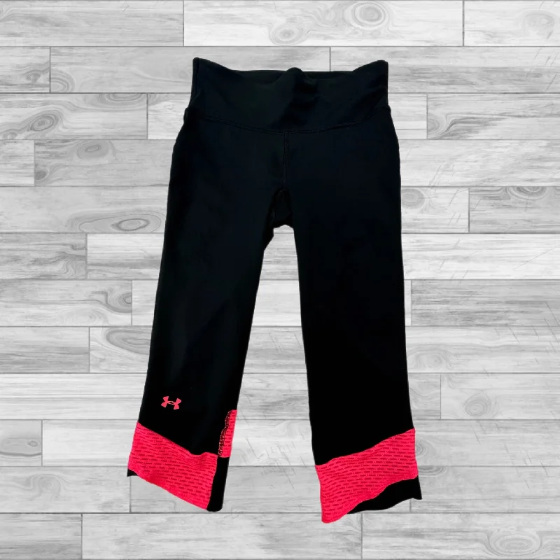 Athletic Leggings By Under Armour In Black, Size: S