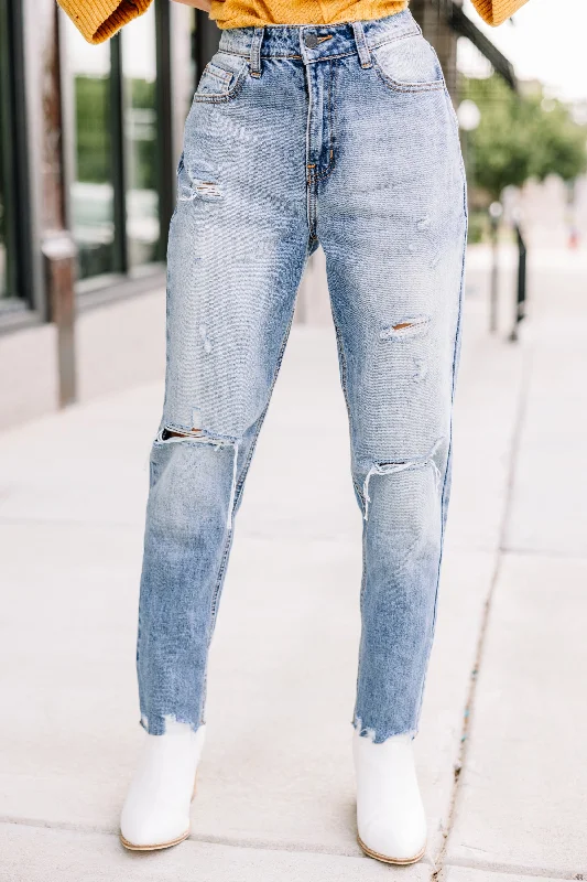 Easy To Love Medium Wash Crop Jeans