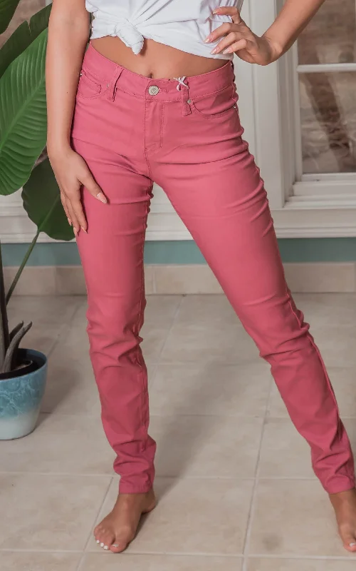 OMG Hyperstretch Colored Denim Skinny Jeans - YMI-  FINAL SALE