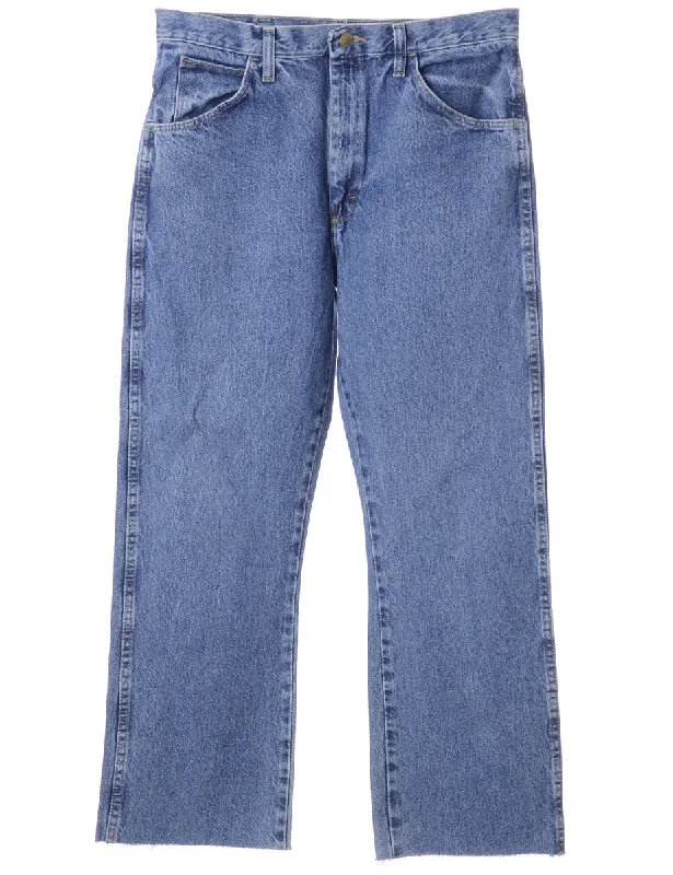 Label Medium Wash Cropped Jeans